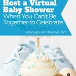 Virtual baby shower