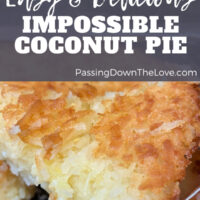 Coconut pie pin