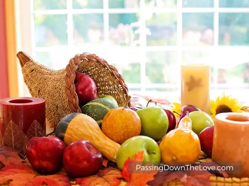 Thanksgiving traditions to start this year Thanksgiving table Cornucopia