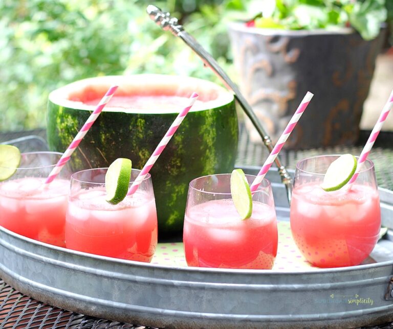 Blue and Pink Baby Shower Punch Recipes