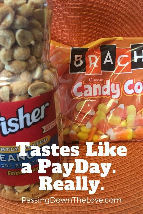 Candy Corn PayDay Mix copycat