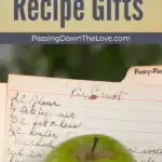 handwritten recipe