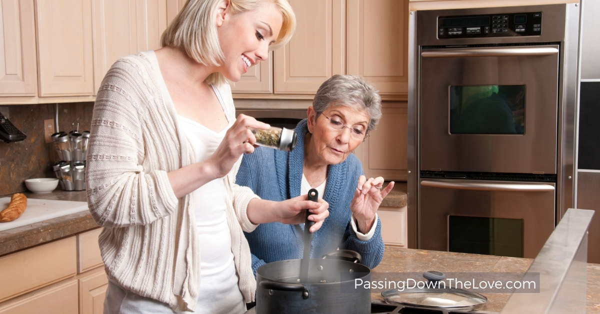 Cooking with Grandma